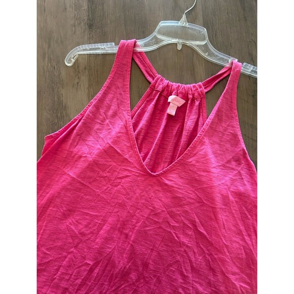 Lilly Pulitzer Tops - Lilly Pulitzer Tank Top Womens Large Pink Luxletic Racerback Athletic